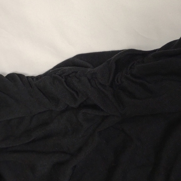 Liu & Qu new with tag, black short sleeve maternity top, XL - Picture 3 of 4